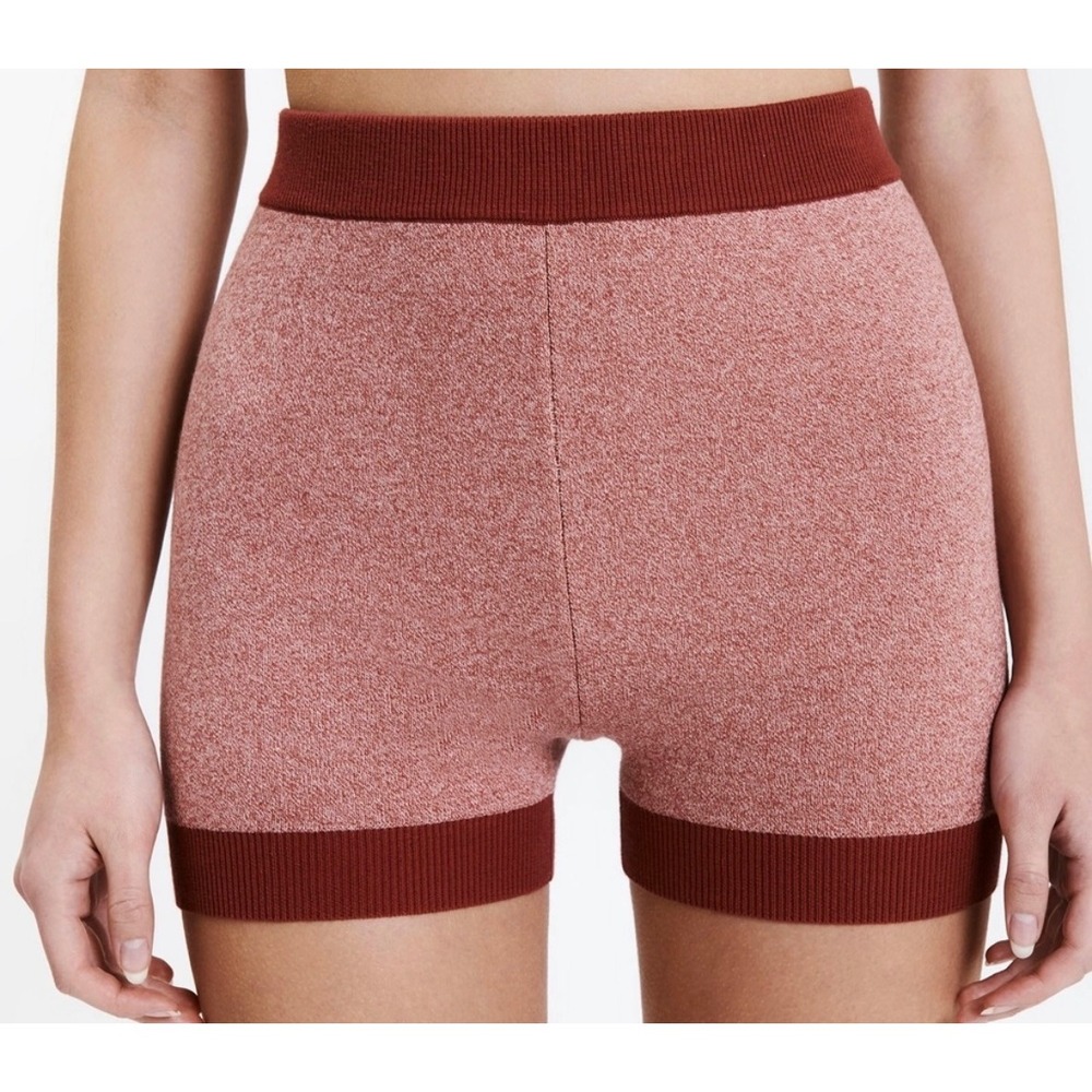 Nude Lucy Knit Shorts Womens XXS‎ Chilli Color